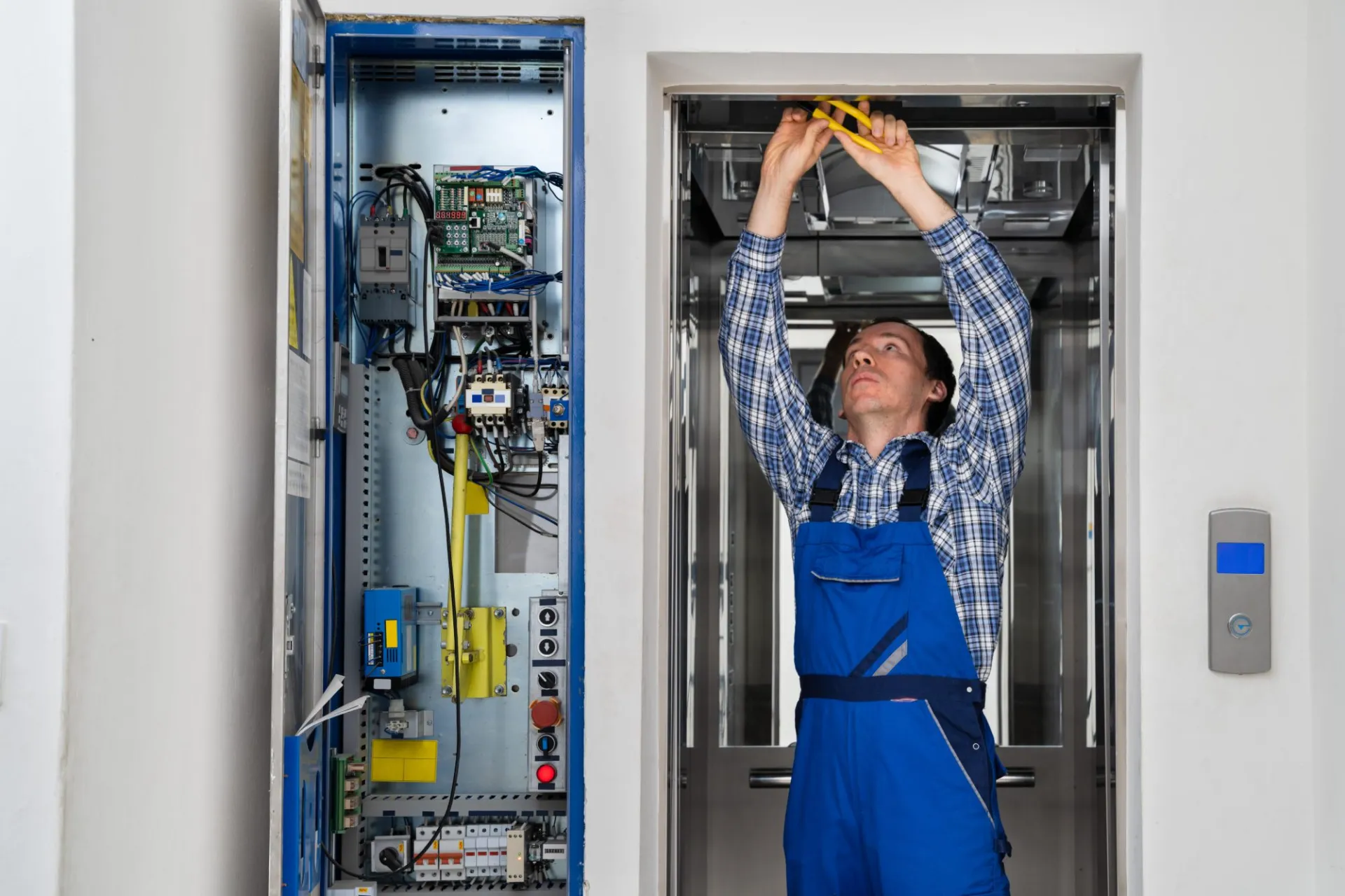 Wartung einer haustechnischen Anlage